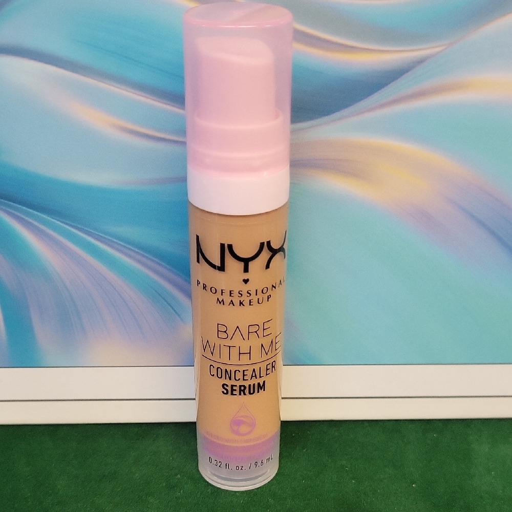 NYX Bare With Me Concealer Serum BWMCCS06 Tan 9.6ml New Sealed Tube